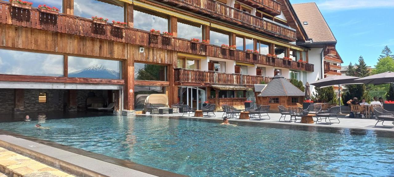 Apartment 24 Hotel Etrier Pool & Spa Crans-Montana Exterior photo