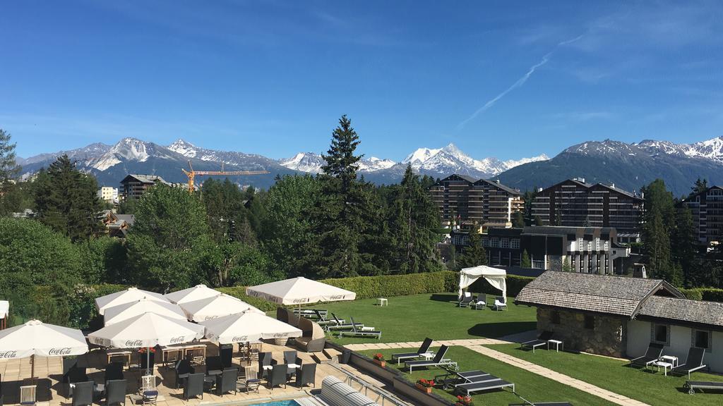 Apartment 24 Hotel Etrier Pool & Spa Crans-Montana Exterior photo